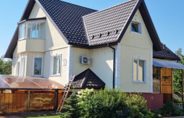 Декоративный фасад 240 м2